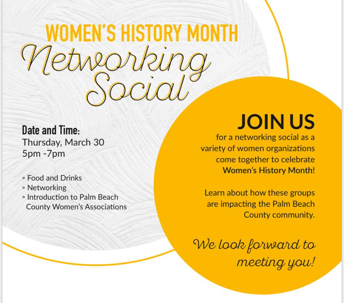 Join Us For A Very Special Women's History Month Celebration 